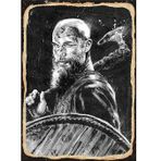 Bedeko Ragnar Pop Art Tasarım Ahşap Tablo
