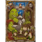 Bedeko Shrek Desenli Mdf Tablo