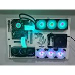 Bedii Pro Design Duvara Tipi Bilgisayar Kasası Gamming Duvara Montaj Pc Beyaz