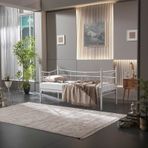 Bedliga Daily Daybed Tek Kişilik Metal Karyola beyaz