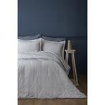 Bedline Mıcro Uyku Seti Tek Kişilik Lure Çizgili Mavi