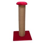 Bedspet 105 cm Kırmızı Dev Kedi Tırmalama Tahtası