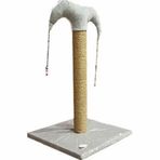 Bedspet 50 cm Gri İnce Kedi Tırmalama Tahtası