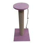 Bedspet 70 cm Pembe Oturaklı Kalın Kedi Tırmalaması