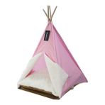 Bedspet Küçük Pembe Kedi Çadırı