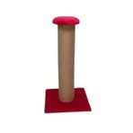 Bedspet Oturaklı 70 cm Kırmızı Kalın Kedi Tırmalama Tahtası
