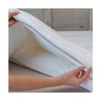 Bedy Guard Sıvı Geçirmez Tek Kişilik Yorgan Alezi Pamuk Kumaş Kaz Tüyü Geçirmez Koruyucu - 200 x 220 cm - Beyaz