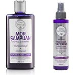 Bee Beauty 250 ml Mor Şampuan + 150 ml Mor Sıvı Saç Kremi