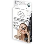Bee Beauty 6 Adet Siyah Nokta Karşıtı Temizleme Bandı Karma Ciltler İçin Aktif Karbonla Derin Temizlik