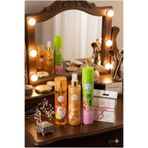 Bee Beauty Body Mist Işıltılı Gold+Body Mist Vanilla & Kuru Şampuan 3' lü Set Bileklik Hediye