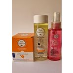 Bee Beauty Çift Fazlı Yüz Makyaj Temizleyicisi 150 Ml Vitamin C Gece Kremi 50 Ml Gül Suyu 100 Ml