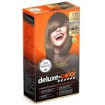 Bee Beauty Deluxe Color 7.0 Kumral Kit Saç Boyası