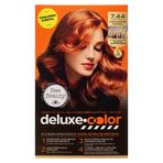 Bee Beauty Deluxe Color Kit 7.44 Yoğun Bakır Kumral Saç Boyası
