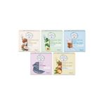 Bee Beauty Hindistan Cevizli + Avokado Yağlı + Keçi Sütlü + Killi + Argan Yağlı Katı Sabun(5'li Set