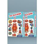 Bee Games 2'li Akrilik Boyalı Taş Boyama Sanatı Hobi Zeka Ve Strateji Oyunu Uygulama Seti