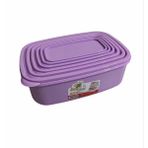 Bee Home 6'lı Saklama Kabı