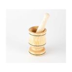 Bee Home Ahşap Havan Set 2 Parça