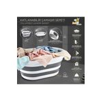 Bee Home AK702 Katlanabilir Çamaşır Ve Oyuncak Sepeti