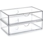 Bee Home Büyük Boy Makyaj Takı Çekmece Kutusu 2'li Organizer