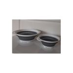 Bee Home Katlanır Süzgeç Oval Ve Yuvarlak 2'li