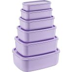Bee Home Moblen Sweet Saklama Kabı 6 Lı Ak-525 (Gkh) - Pembe