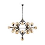 Bee Modern Avize E27 252w 150cm Metal Siyah Avonni-av-4258-21bsy Boyalı