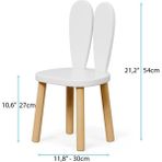 Bee Smart Tekli Sandalye Beyaz Ms-11-C - Standart