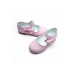 Beebron Ortopedik Kız Babet Bebek Balerin Ayakkabısı Soft Series Cf2501 Mat Pembe 25