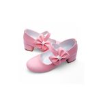BEEBRON Ortopedik Topuklu Abiye Kız Çocuk Ayakkabı Soft Series Abiayk2401 Pembe