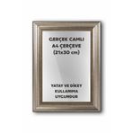 beedene Gerçek Camlı Çerçeve A4 21cmx30cm Diploma Çerçevesi Belge Çerçevesi Fotoğraf Çerçevesi