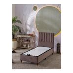 Beehanem Ezgi 90X190 Tek Kişilik (Baza Başlık) 2 Li Set (Babyface Kahve)