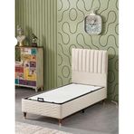 beehanem Ezgi Tek Kişilik 2li Set (baza+başlık)(yatak Hariç) krem-188