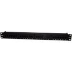 Beek 24 Port Cat6 UTP Patch Panel, 8P8C, Altın Kontak, LSA, 1U, zırhsız/unshieldedBeek 24 Port Cat6 UTP Patch Panel, 8P8C, Gold contact,LSA, 1U, unshielded, w.cable holder