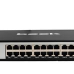 BEEK 24 Ports 10/100/1000Mbps PoE Switch with 2GigabitSFP Uplink, 400W