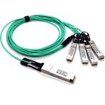 Beek 40G QSFP+ 4x10G SFP+, Aktif Fiber Optik Kablo (AOC), 5 metreBeek 40G QSFP+ to 4x10G SFP+, AOC Cable, 5 meters