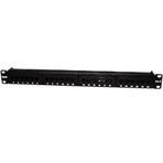 Beek BN-BP-624U 24 Port 1U Zırsız Utp CAT6 Tipi Siyah Patch Panel