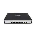 Beek BN-GS-2082PW 8 Port 10-100 Mbps PoE 2 Port SFP L2 Yönetilebilir 120 W PoE Switch