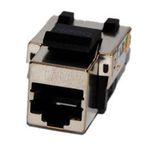 Beek BN-KJ6-S0-PR Cat 6 Jack Zırhlı Ftp Tip RJ45 Gümüş Renkli Zırhlı Keystone Jack