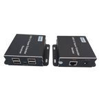 Beek BS-EXT-HD-60-USB4 60 m RJ45 to 4 Port USB 2. 0 Alıcı Verici Sinyal Uzatıcı