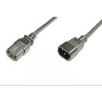Beek C13-C14 Pc-Monitör Arası Güç Kablosu, 1.20 Metre , 10A 250V, Siyah Renk, H05w F0.75x3 81+82Beek C13-C14 Power Cable 1.2M, H05vv-F 3*0.75Mm2