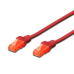 Beek Cat. 6 Patch Kablo, U/utp, 10 Metre, Awg 26, Kırmızı Renk, Lszh