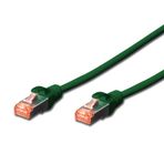 Beek Cat 6 Sftp/pımf (pairs In Metal Foil) Patch Kablosu, 1 Metre, Lszh, Awg 26, Yeşil Renk
