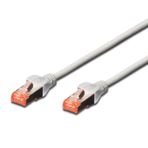 Beek Cat 6 Sftp/pımf (pairs In Metal Foil) Patch Kablosu, 30 Metre, Lszh, Awg 26, Gri Renk