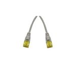 Beek Cat.6a İnce Tip Patch Kablo, U/utp, 0.5 Metre, Awg 28, Gri Renk, LszhBeek Cat.6a Slim Patch Cable, U/utp, 0.5 Meter, Awg 28, Gray Color, Lszh Siyah