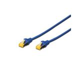 Beek Cat 6a Sftp/pımf (pairs In Metal Foil) Patch Kablosu, Lszh, 0,25 Metre, Awg 26, Mavi Renk