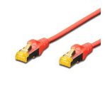 Beek Cat 6a Sftp/pımf (pairs In Metal Foil) Patch Kablosu, Lszh, 1 Metre, Awg 26, Kırmızı Renk
