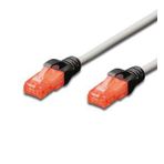 Beek Cat6 U/utp Cross Patch Kablosu, Awg 26, 10 Metre, Gri Renk, Koruma Kılıfı Siyah Renk, Lszh