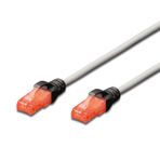 Beek Cat6 U/utp Cross Patch Kablosu, Awg 26, 5 Metre, Gri Renk, Koruma Kılıfı Siyah Renk, Lszh