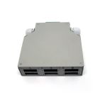 Beek Dın-Ray Için Sonlandırma Kutusu, 6 x Sc/duplex Coupler Için (Fiber Coupler ve Pigtail Haricen Temin Edilir)