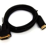 Beek DisplayPort (DP) <-> DVI Kablosu, DP Erkek <-> DVI Erkek, 1080p, Altın Kaplama, 2 m